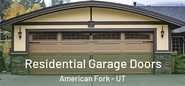  Residential Garage Doors American Fork - UT